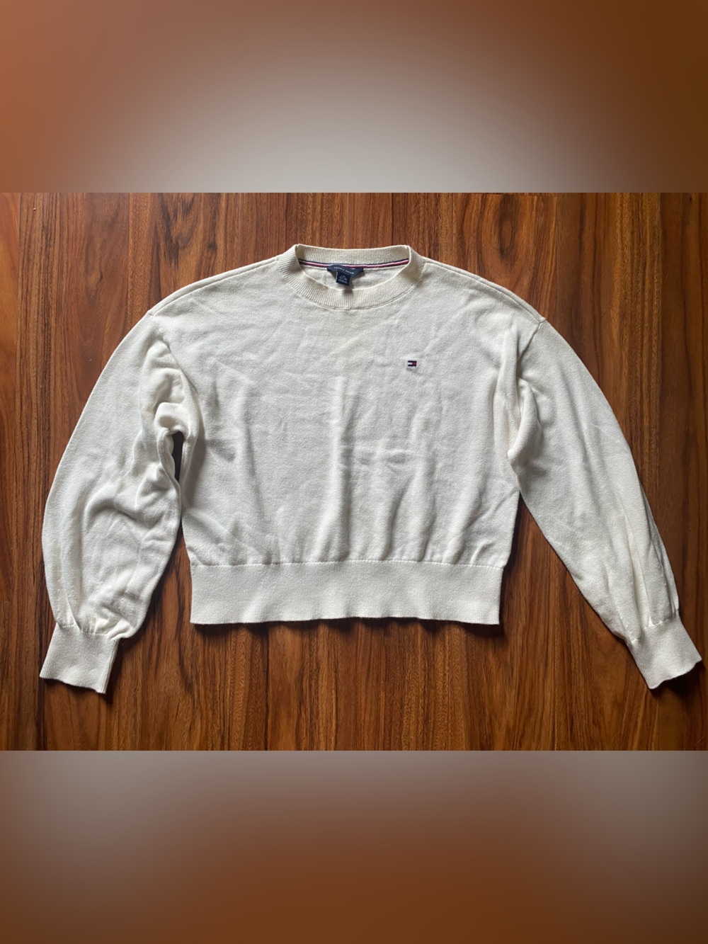 Tommy Hilfiger Girls Cropped Sweater